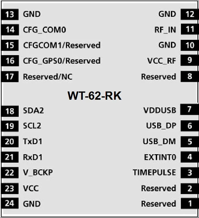 WT-62-RK-pinout